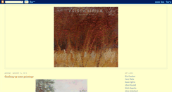 Desktop Screenshot of faint-whisper.blogspot.com