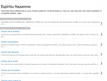 Tablet Screenshot of espiritunazareno.blogspot.com
