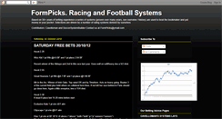 Desktop Screenshot of formpicks.blogspot.com