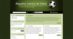 Desktop Screenshot of cuentitosfutbol.blogspot.com