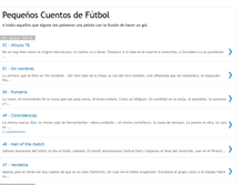 Tablet Screenshot of cuentitosfutbol.blogspot.com