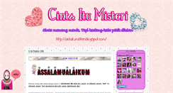 Desktop Screenshot of cintaitumisteri.blogspot.com