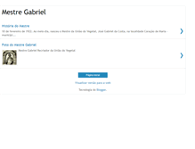 Tablet Screenshot of mestregabriel.blogspot.com
