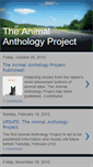 Mobile Screenshot of animalanthologies.blogspot.com