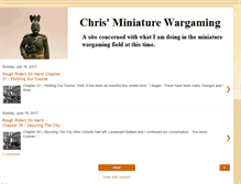 Tablet Screenshot of chrisminaturewargaming.blogspot.com