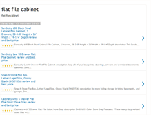 Tablet Screenshot of finestflatfilecabinets.blogspot.com