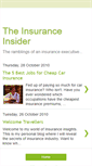 Mobile Screenshot of insurance-insider.blogspot.com