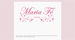 Desktop Screenshot of mariafeatelier.blogspot.com