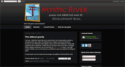 Desktop Screenshot of mysticrivergames.blogspot.com
