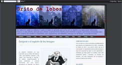 Desktop Screenshot of gritodelobos.blogspot.com
