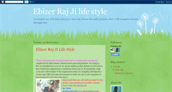 Desktop Screenshot of ebizerrajjilifestyle.blogspot.com