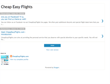 Tablet Screenshot of cheapeasyflights.blogspot.com