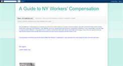 Desktop Screenshot of nyworkerscompguide.blogspot.com