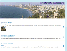 Tablet Screenshot of israel-realestate.blogspot.com