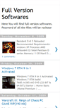 Mobile Screenshot of full2softwares.blogspot.com