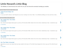 Tablet Screenshot of littlehoward.blogspot.com