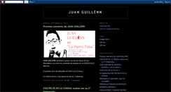 Desktop Screenshot of juanguillen.blogspot.com