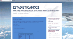 Desktop Screenshot of estadisticando2.blogspot.com