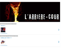 Tablet Screenshot of larrierecour.blogspot.com