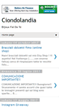 Mobile Screenshot of ciondolandia.blogspot.com