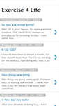 Mobile Screenshot of exercise4life.blogspot.com