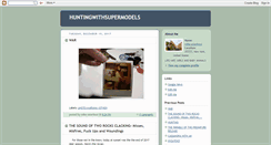 Desktop Screenshot of huntingwithsupermodels.blogspot.com