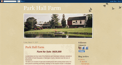 Desktop Screenshot of parkhallfarm.blogspot.com