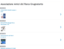 Tablet Screenshot of amicigrugnotorto.blogspot.com