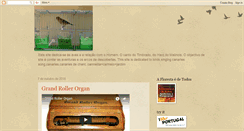 Desktop Screenshot of canariosdaluz.blogspot.com