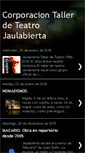 Mobile Screenshot of jaulabiertateatro.blogspot.com