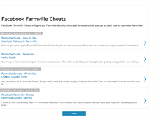 Tablet Screenshot of facebookfarmvillecheats.blogspot.com