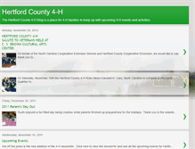 Tablet Screenshot of hertfordcounty4h.blogspot.com