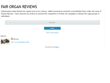 Tablet Screenshot of fairorganreviews.blogspot.com