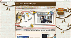 Desktop Screenshot of ainulmardziah.blogspot.com