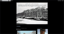 Desktop Screenshot of letsgoamsterdam.blogspot.com