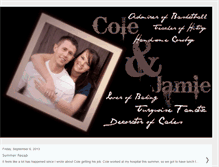 Tablet Screenshot of cole-n-jamie-nelson.blogspot.com