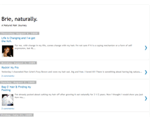 Tablet Screenshot of brienaturally.blogspot.com