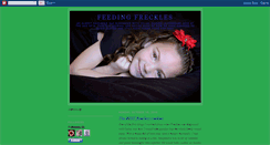 Desktop Screenshot of feedingfreckles.blogspot.com