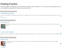 Tablet Screenshot of feedingfreckles.blogspot.com