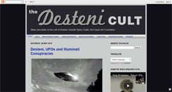 Desktop Screenshot of destenicult.blogspot.com