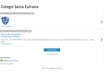 Tablet Screenshot of csecolegiosantaeufrasia.blogspot.com