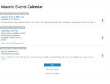Tablet Screenshot of masoniccalendar.blogspot.com
