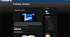 Desktop Screenshot of fantasyjerseys.blogspot.com