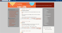 Desktop Screenshot of 365daysofsolutions.blogspot.com