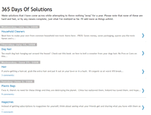 Tablet Screenshot of 365daysofsolutions.blogspot.com