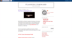 Desktop Screenshot of flashingforward.blogspot.com