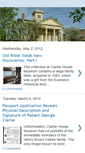 Mobile Screenshot of clarkehousemuseum.blogspot.com