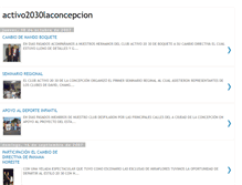 Tablet Screenshot of clubactivo2030laconcepcion.blogspot.com