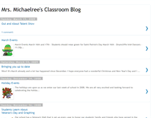 Tablet Screenshot of michaelreesclass.blogspot.com