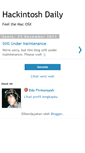 Mobile Screenshot of hackintoshdaily.blogspot.com